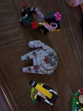 LEGO 3 small sets toucan fish and stars wars